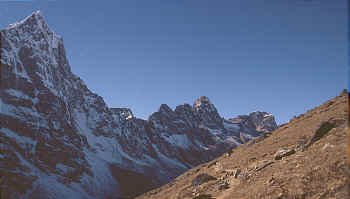 Nepal das Tal vom Cho La