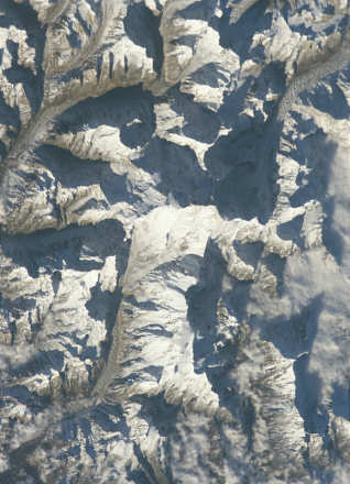 Kangchenjunga Photo Weltraumbild