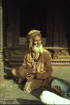 Gnter Glckler 1978 N79 Kathmandu Sadhu s340