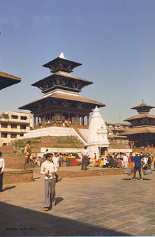 Ktm-Durbar Square (2) y 0340 Nepal 1979