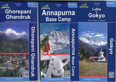nepal pocket maps x400